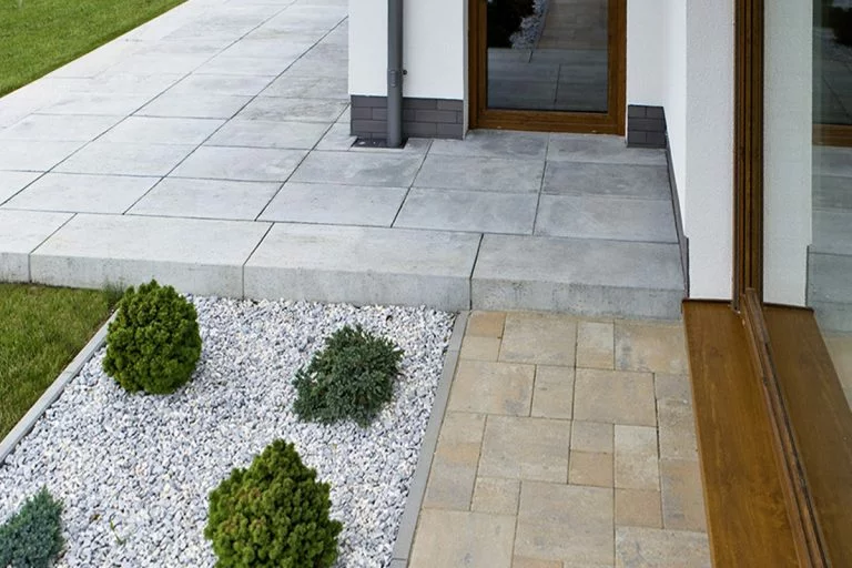 BRUK-BET Trawertyn® Bloki Schodowe rozwarte 50x50x40x15 - obrazek 3