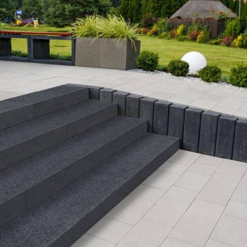 JADAR Stopień schodowy Monoblock śrutowany