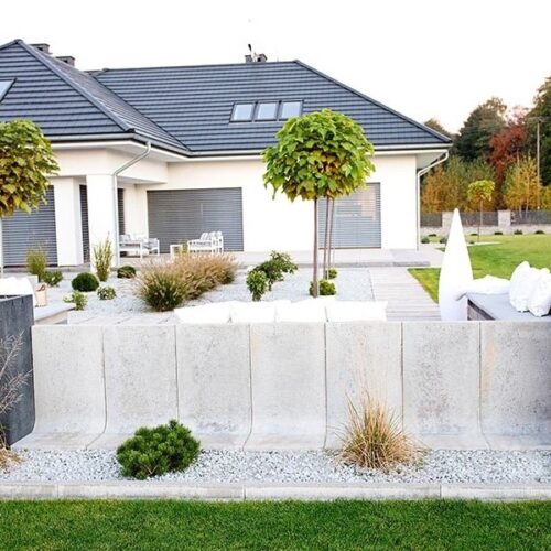 JADAR ściana oporowa L-ka 50x50 h=80