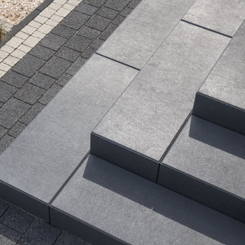 BRUK-BET Novator® Stopień schodowy Blokowy 100x35x15   MELANŻ