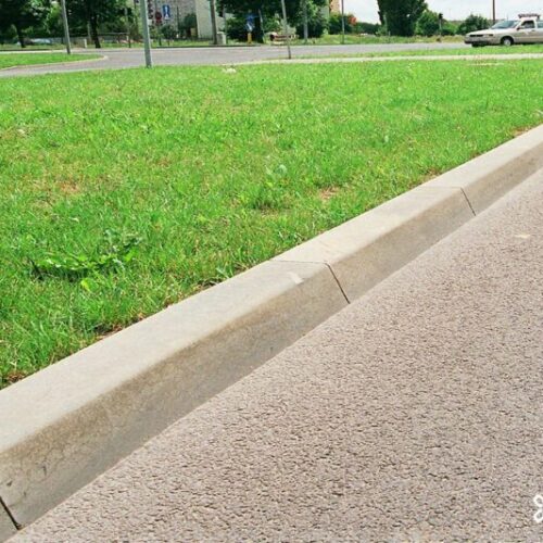 Jadar Krawężnik 15x30x100 cm szary