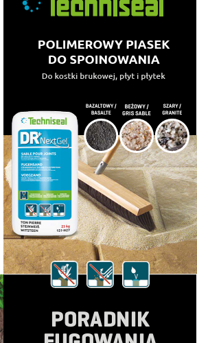 POLBRUK Piasek Polimerowy fuga TECHNISEAL 25kg