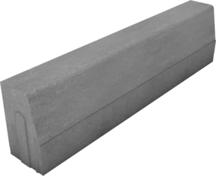 Polbruk Krawężnik Drogowy Niski 12x25x100 cm Szary